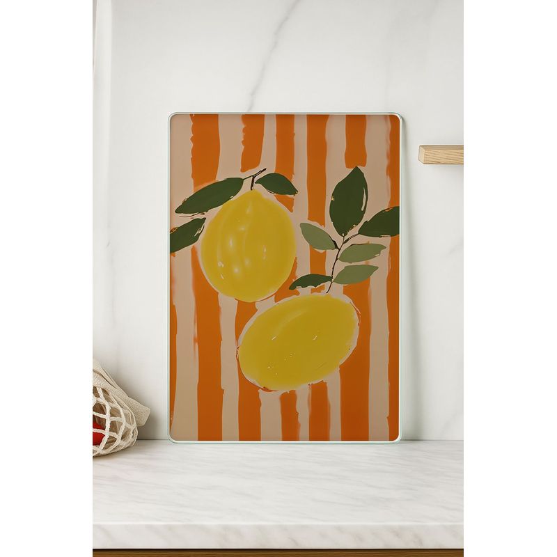 Casa si Gradina - Bucatarie si vesela - Ustensile bucatarie - Tocatoare de bucatarie - Tocător Hermia, sticlă, 30 x 40 cm, multicolor, 729BNT1195 - Infinity.ro