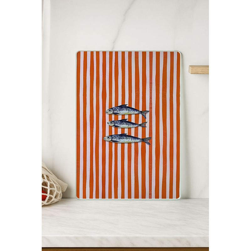 Casa si Gradina - Bucatarie si vesela - Ustensile bucatarie - Tocatoare de bucatarie - Tocător Hermia, sticlă, 30 x 40 cm, multicolor, 729BNT1206 - Infinity.ro