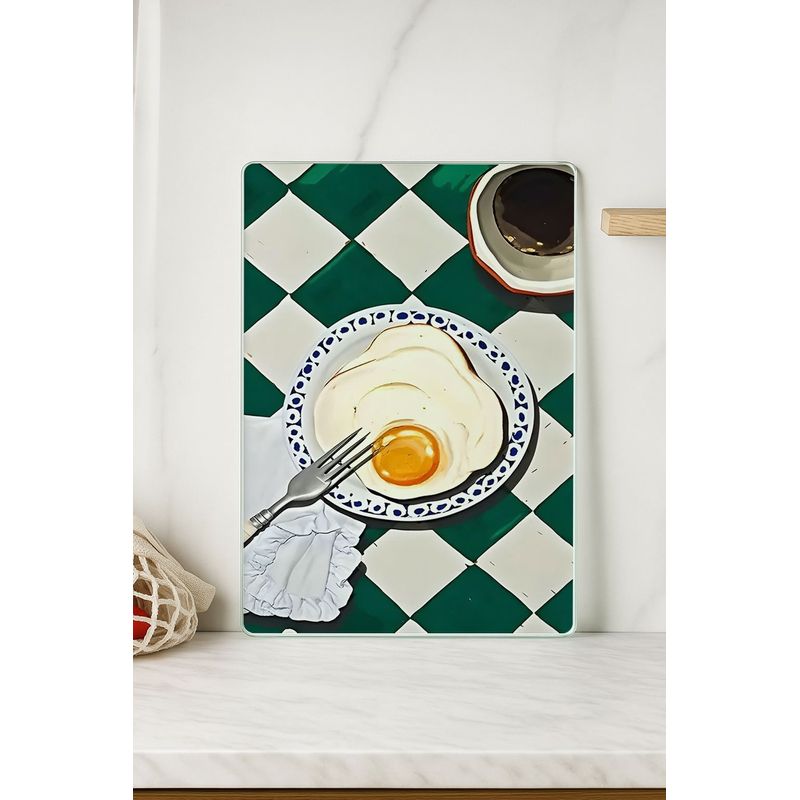Casa si Gradina - Bucatarie si vesela - Ustensile bucatarie - Tocatoare de bucatarie - Tocător Hermia, sticlă, 30 x 40 cm, multicolor, 729BNT1176 - Infinity.ro