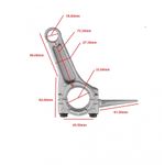 Casa si Gradina - Gradinarit si plante - Unelte gradinarit - Accesorii pentru unelte gradinarit - Biela motor termic 9CP V60371 Verke - Infinity.ro