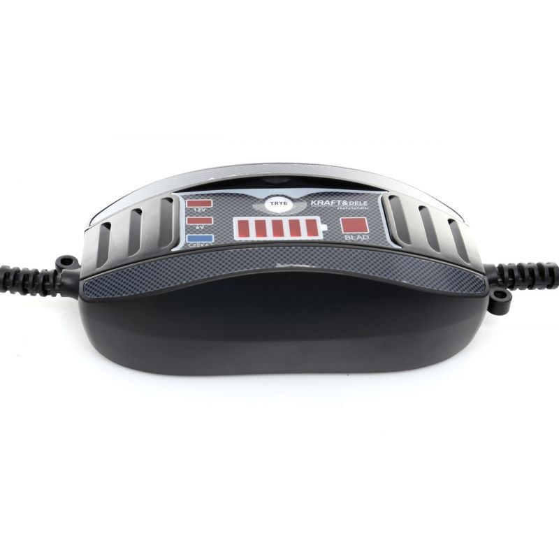Auto si Moto - Reparatii si depanare - Redresoare - Redresor electronic digital auto 1A 6/12V 220V 10-30Ah KD1287 Kraftdele - Infinity.ro