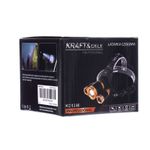 Sport si Outdoor - Camping - Articole solare camping - Lampi si lanterne camping - Lanterna frontala de cap T6 LED cu 2x Q5 zoom 1-2000x 18A KD1246 KraftDele - Infinity.ro