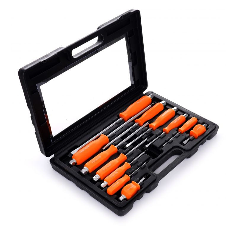 Casa si Gradina - Constructii - Scule de mana si unelte - Surubelnite - Set de 12 surubelnite de impact pentru mecanica KD10946 Kraftdele - Infinity.ro