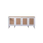 Casa si Gradina - Mobilier - Comode si corpuri - Console - Consolă Hanah Home, MDF, 80 x 41 x 180 cm, alb/stejar, 277WLN1121 - Infinity.ro