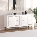 Casa si Gradina - Mobilier - Comode si corpuri - Console - Consolă Hanah Home, PAL melaminat, 150 x 36 x 73 cm, alb, 327ODS1342 - Infinity.ro
