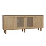 Casa si Gradina - Mobilier - Comode si corpuri - Console - Consolă Hanah Home, PAL melaminat, 180 x 40 x 75 cm, nuc, 350MWD1501 - Infinity.ro
