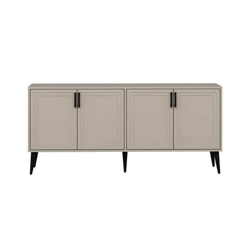 Casa si Gradina - Mobilier - Comode si corpuri - Console - Consolă Hanah Home, PAL melaminat, 180 x 45 x 81 cm, bej nisipiu, 506MNR1322 - Infinity.ro