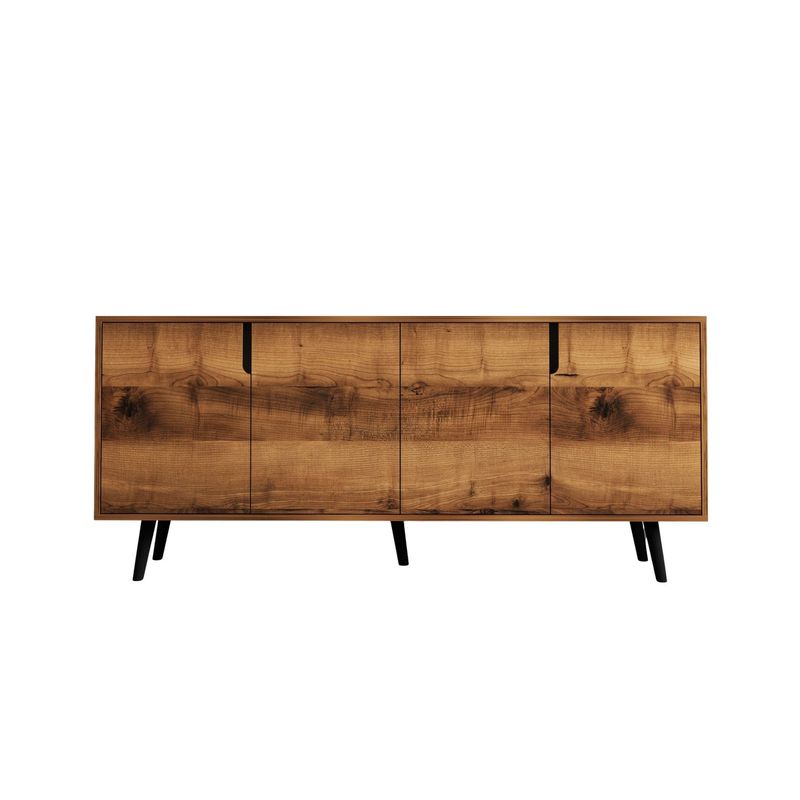 Casa si Gradina - Mobilier - Comode si corpuri - Console - Consolă Hanah Home, PAL melaminat, 180 x 45 x 80 cm, nuc, 469ORN1501 - Infinity.ro