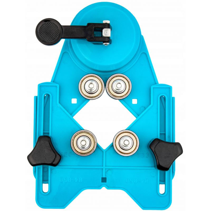 Casa si Gradina - Constructii - Scule electrice si accesorii - Seturi si accesorii pentru gaurit si insurubat - Sablon gaurire cu ventuza si rulmenti pentru placi ceramice KD10386 Kraftdele - Infinity.ro