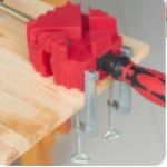 Casa si Gradina - Constructii - Scule electrice si accesorii - Menghine si cleme fixare - Clema de colt la unghi drept strangere rapida KD1093 KraftDele - Infinity.ro