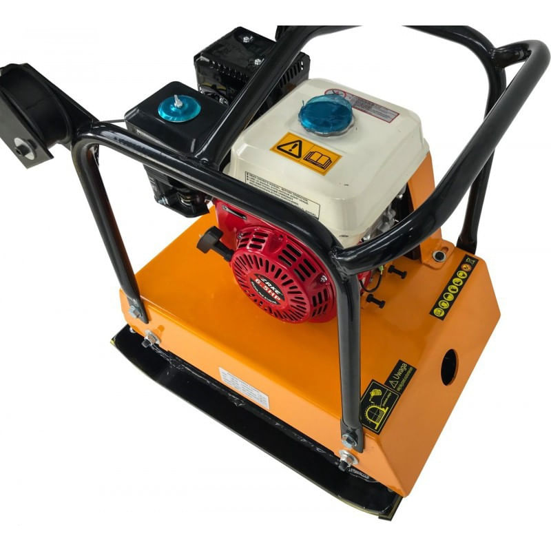 Casa si Gradina - Constructii - Utilaje constructii - Placi compactoare - Placa compactoare pe benzina putere 6.5cp 98Kg 18kN 70Hz Verke V10116 - Infinity.ro