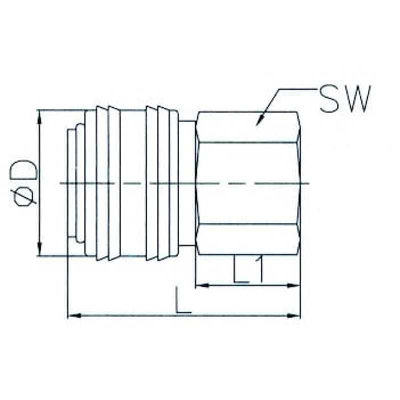 Casa si Gradina - Sanitare - Instalatii hidro - Fitinguri - Cupla rapida aer, alama, filet interior 1/4" ADLER MA3023.1 - Infinity.ro