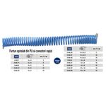 Casa si Gradina - Electrice - Echipamente electrice - Accesorii compresoare - Furtun spiralat conectori aer comprimat din PU 8 x 5mm; 5m; 12-37 bari. ADLER AD0140.8 - Infinity.ro