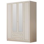 Casa si Gradina - Mobilier - Dulapuri si sifoniere - Dulapuri - Dulap Hanah Home, PAL melaminat, 140 x 52 x 210 cm, alb mat, 167RAB1154 - Infinity.ro