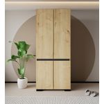 Casa si Gradina - Mobilier - Dulapuri si sifoniere - Dulapuri - Dulap Hanah Home, PAL melaminat, 90 x 52 x 210 cm, sapphire stejar/antracit, 469ORN1114 - Infinity.ro