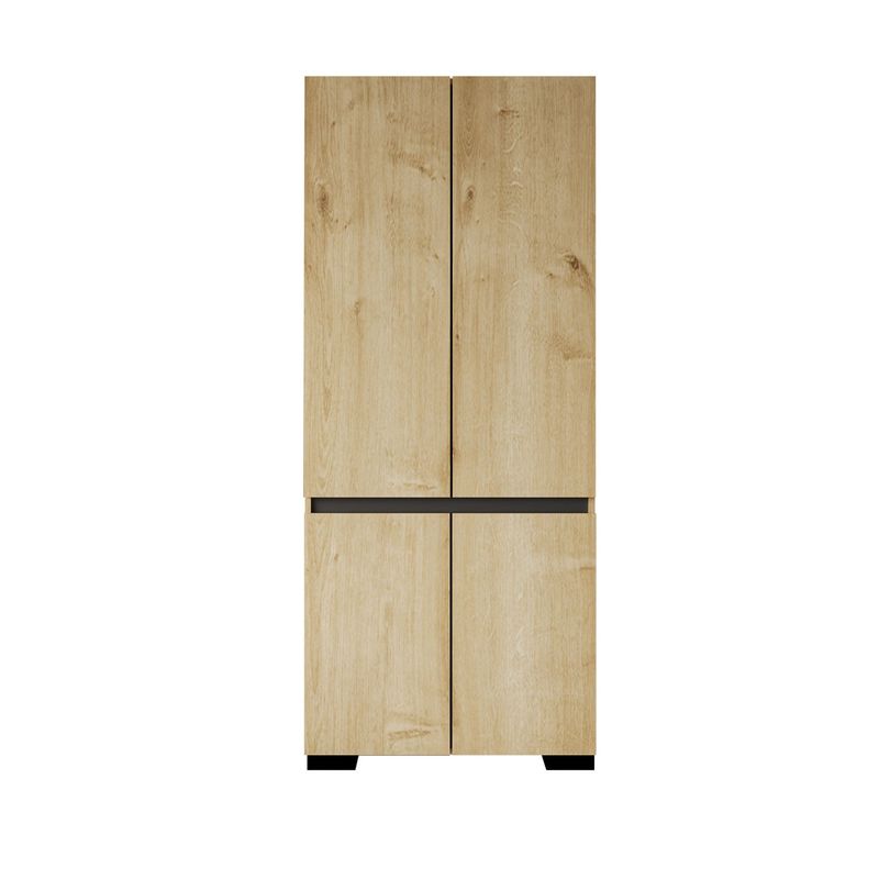 Casa si Gradina - Mobilier - Dulapuri si sifoniere - Dulapuri - Dulap Hanah Home, PAL melaminat, 90 x 52 x 210 cm, sapphire stejar/antracit, 469ORN1114 - Infinity.ro
