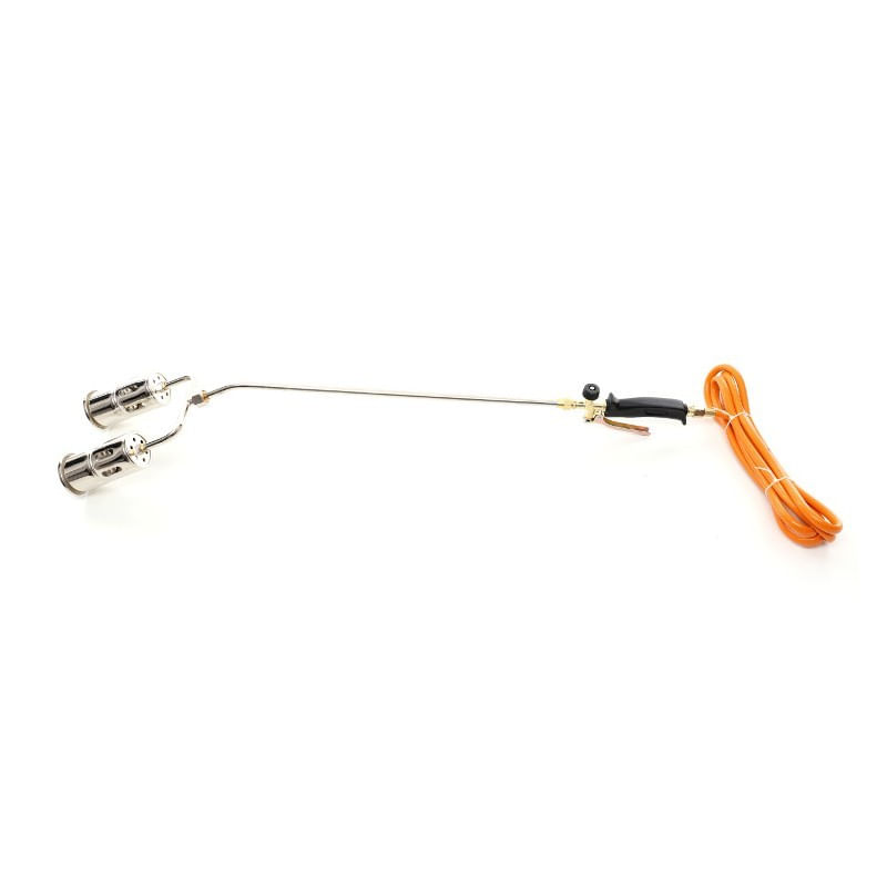 Sport si Outdoor - Camping - Bucatarie de camping - Arzatoare si accesorii - Arzator de gaz dublu 2x60mm pentru carton bituminat 850mm KD10305 - Infinity.ro