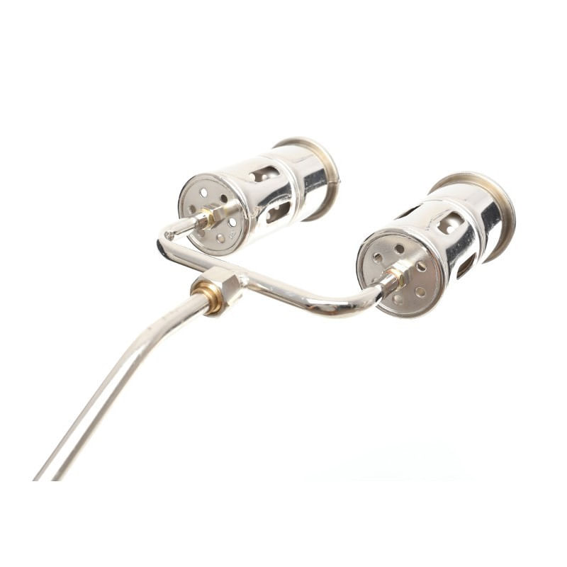 Sport si Outdoor - Camping - Bucatarie de camping - Arzatoare si accesorii - Arzator de gaz dublu 2x60mm pentru carton bituminat 850mm KD10305 - Infinity.ro