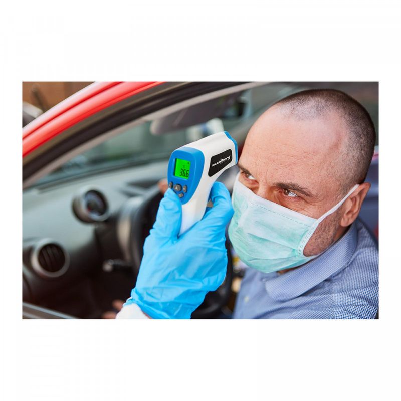 Ingrijire personala si Cosmetice - Sanatate si wellness - Aparate medicale - Termometre - Termometru cu infrarosu fara atingere 32-43 C 0.3 grade SBS-IR-360-B STEINBERG 10030585 - Infinity.ro