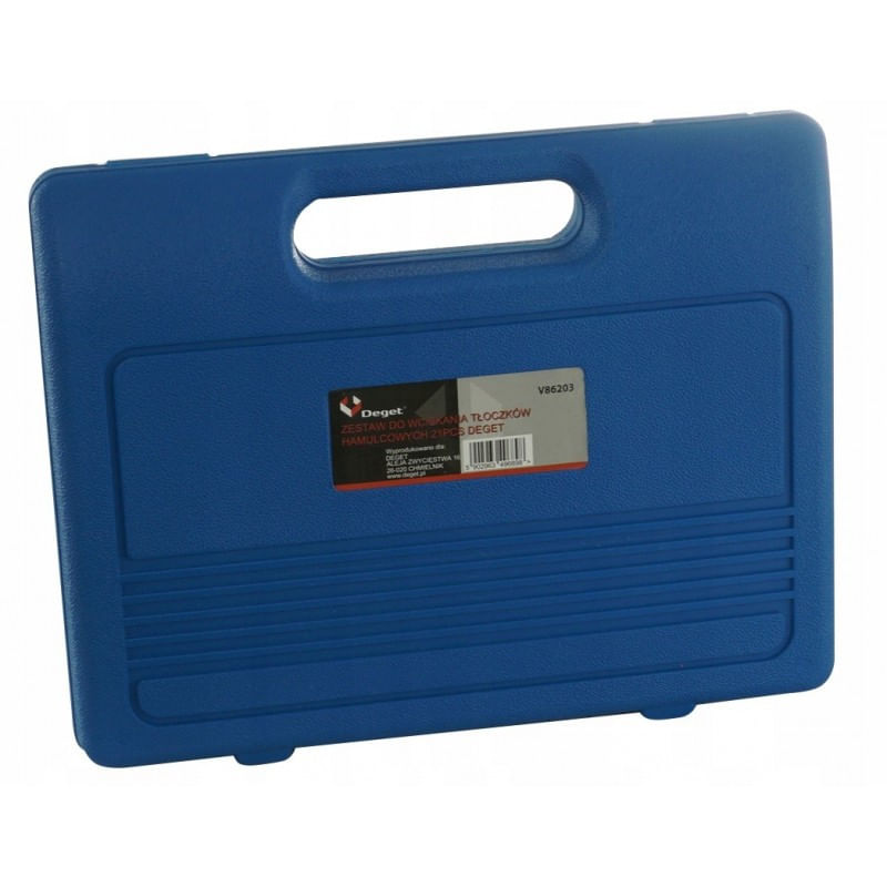 Auto si Moto - Reparatii si depanare - Scule auto - Scule si truse auto - Presa etrier universala placute frana, 21 piese VERKE V86203 - Infinity.ro