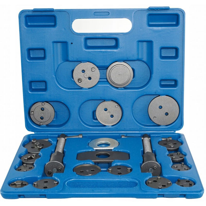 Auto si Moto - Reparatii si depanare - Scule auto - Scule si truse auto - Presa etrier universala placute frana, 21 piese VERKE V86203 - Infinity.ro