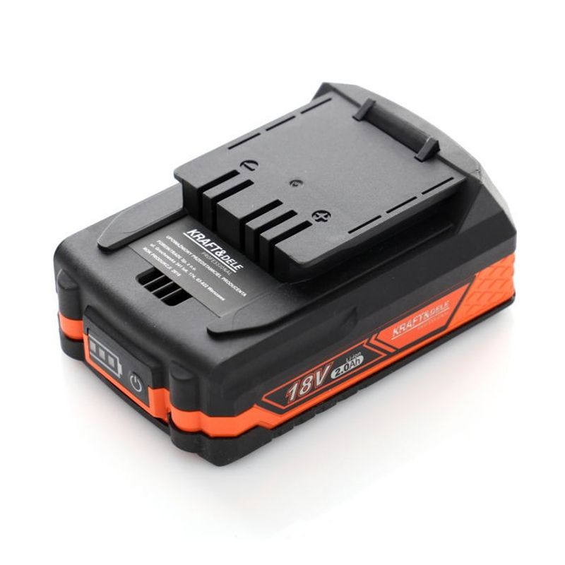 Casa si Gradina - Constructii - Scule electrice si accesorii - Acumulatori si incarcatoare scule electrice - Acumulator 2000 mAh 18V PRO-SERIES KraftDele KD1778 - Infinity.ro