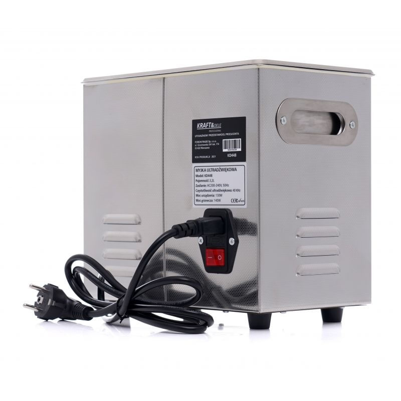Ingrijire personala si Cosmetice - Aparate & accesorii ingrijire personala - Aparate cosmetice - Aparate pentru manichiura-pedichiura - Aparat de curatare cu ultrasunete putere 220W si capacitate de 6,5L 40KHz - Infinity.ro