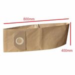 Electronice si Electrocasnice - Ingrijirea locuintei - Accesorii aparate pentru ingrijirea locuintei - Sac hartie pentru aspirator industrial 80*40cm 30L NR.183 - Infinity.ro