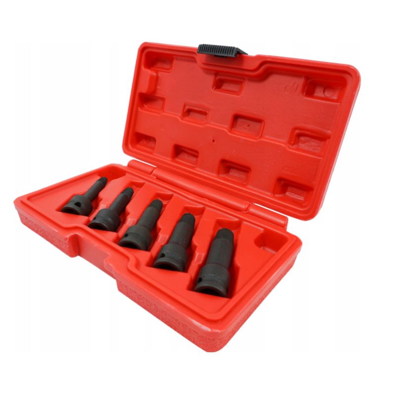 Casa si Gradina - Constructii - Scule de mana si unelte - Seturi scule - Set extractoare pentru suruburi rupte 5 elemente 3/8" V86483 - Infinity.ro