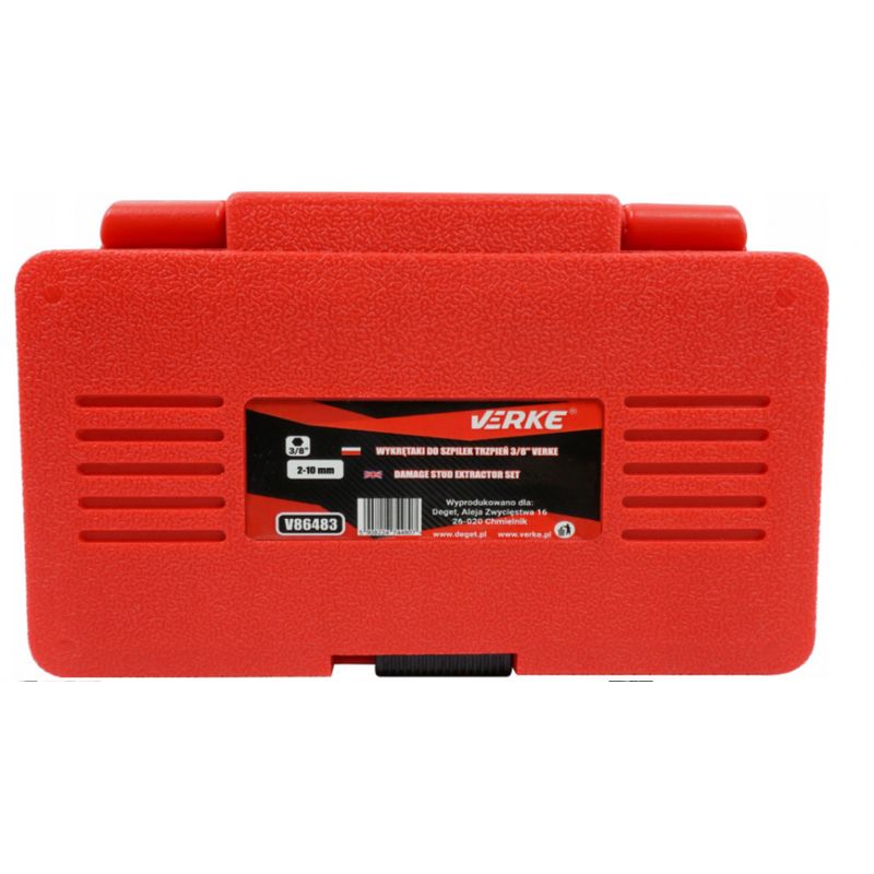 Casa si Gradina - Constructii - Scule de mana si unelte - Seturi scule - Set extractoare pentru suruburi rupte 5 elemente 3/8" V86483 - Infinity.ro