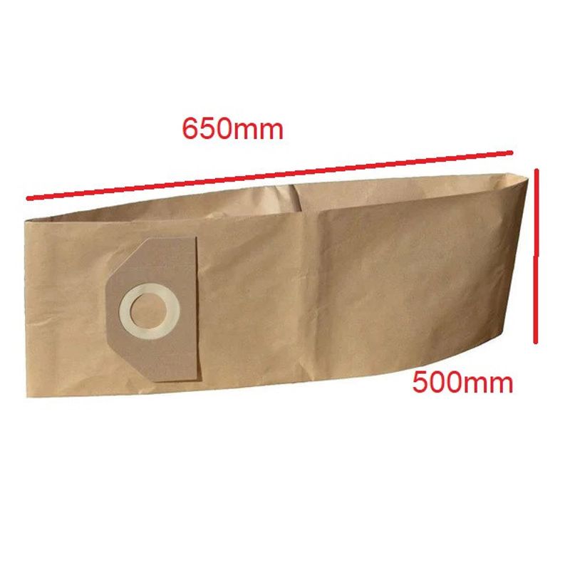 Electronice si Electrocasnice - Ingrijirea locuintei - Accesorii aparate pentru ingrijirea locuintei - Sac hartie pentru aspirator industrial 50L 650x500mm NR.718 - Infinity.ro