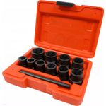 Casa si Gradina - Constructii - Scule de mana si unelte - Seturi scule - Set extractoare pentru suruburi rupte 10 elemente 3/8" V86481 - Infinity.ro