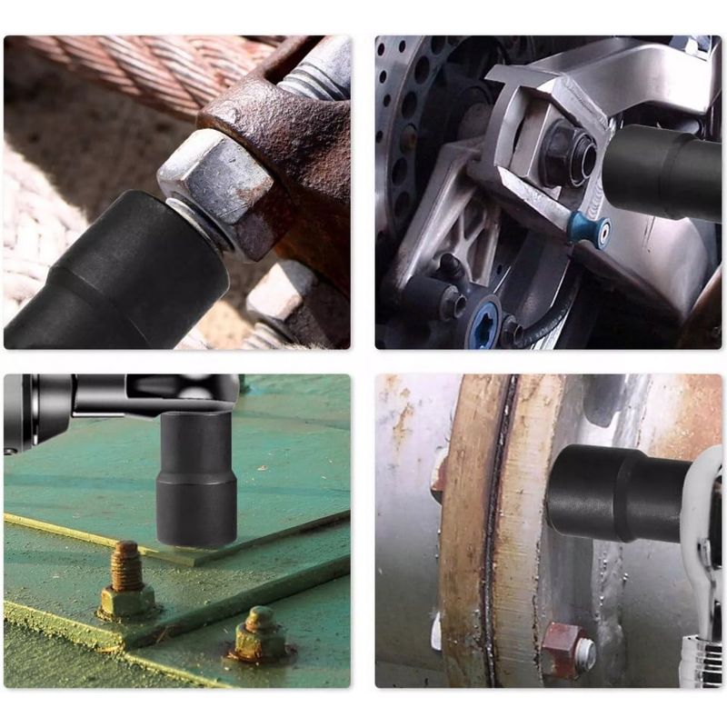 Casa si Gradina - Constructii - Scule de mana si unelte - Seturi scule - Set extractoare pentru suruburi rupte 10 elemente 3/8" V86481 - Infinity.ro