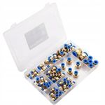 Casa si Gradina - Constructii - Scule profesionale - Scule pneumatice - Set de 72 Cuple rapide pneumatice 4-16mm 1/8"-1/2" KD5853 - Infinity.ro
