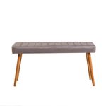 Casa si Gradina - Mobilier - Seturi de mobilier - Seturi living - Set masă dining cu bancă (3 bucăți) Hanah Home, PAL melaminat, 120 x 75 x 75 cm, atlantic pine/gri, 869VEL8846 - Infinity.ro
