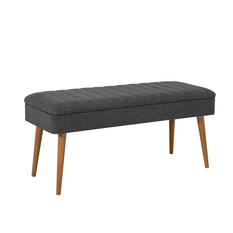 Casa si Gradina - Mobilier - Seturi de mobilier - Seturi living - Set mobilier hol Hanah Home, PAL melaminat, 50 x 38 x 135 cm, alb/antracit, 869VEL8544 - Infinity.ro