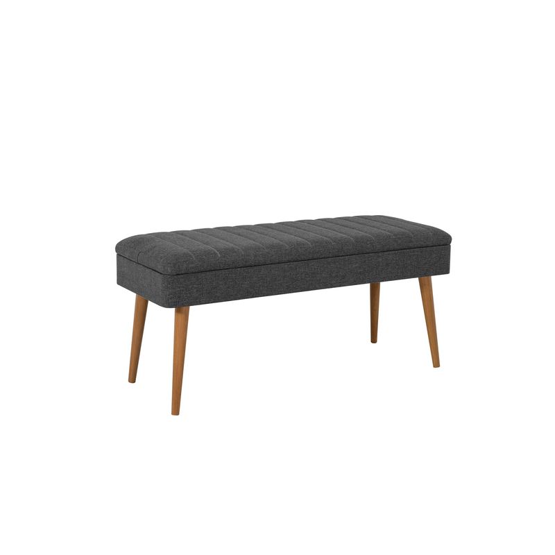 Casa si Gradina - Mobilier - Seturi de mobilier - Seturi living - Set mobilier hol Hanah Home, PAL melaminat, 50 x 38 x 135 cm, alb/antracit, 869VEL8558 - Infinity.ro