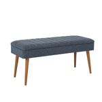 Casa si Gradina - Mobilier - Seturi de mobilier - Seturi living - Set mobilier hol Hanah Home, PAL melaminat, 50 x 38 x 135 cm, alb/albastru închis, 869VEL8562 - Infinity.ro