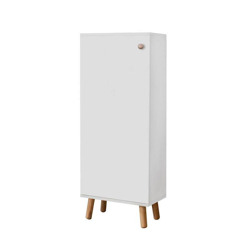 Casa si Gradina - Mobilier - Seturi de mobilier - Seturi living - Set mobilier hol Hanah Home, PAL melaminat, 50 x 38 x 135 cm, alb/albastru închis, 869VEL8562 - Infinity.ro