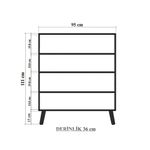 Casa si Gradina - Mobilier - Seturi de mobilier - Seturi living - Set mobilier hol Hanah Home, PAL melaminat, 95 x 36 x 111 cm, stejar sonoma/piatră, catifea, 869VEL8531 - Infinity.ro