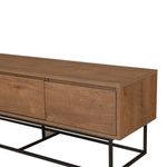 Casa si Gradina - Mobilier - Seturi de mobilier - Seturi living - Set mobilier living Hanah Home, PAL melaminat, 140 x 40 x 50 cm, nuc/negru, 863SPH5496 - Infinity.ro