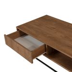 Casa si Gradina - Mobilier - Seturi de mobilier - Seturi living - Set mobilier living Hanah Home, PAL melaminat, 140 x 40 x 50 cm, nuc/negru, 863SPH5496 - Infinity.ro