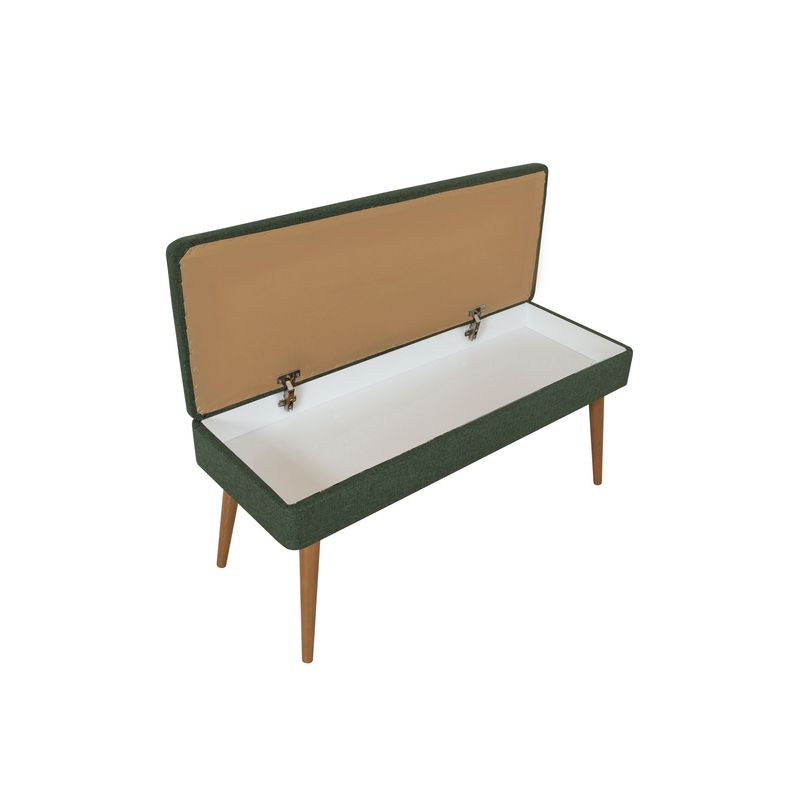 Casa si Gradina - Mobilier - Seturi de mobilier - Seturi living - Set mobilier hol Hanah Home, PAL melaminat, 95 x 36 x 111 cm, stejar sonoma/verde, 869VEL8517 - Infinity.ro