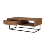 Casa si Gradina - Mobilier - Seturi de mobilier - Seturi living - Set mobilier living Hanah Home, PAL melaminat, 140 x 40 x 50 cm, nuc/negru, 863SPH5496 - Infinity.ro
