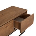 Casa si Gradina - Mobilier - Seturi de mobilier - Seturi living - Set mobilier living Hanah Home, PAL melaminat, 140 x 40 x 50 cm, nuc/negru, 863SPH5498 - Infinity.ro