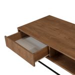 Casa si Gradina - Mobilier - Seturi de mobilier - Seturi living - Set mobilier living Hanah Home, PAL melaminat, 180 x 40 x 50 cm, nuc/negru, 863SPH5488 - Infinity.ro