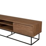 Casa si Gradina - Mobilier - Seturi de mobilier - Seturi living - Set mobilier living Hanah Home, PAL melaminat, 180 x 40 x 50 cm, nuc/negru, 863SPH5492 - Infinity.ro