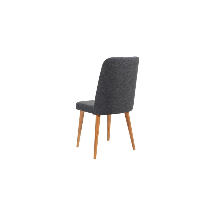 Casa si Gradina - Mobilier - Seturi de mobilier - Seturi living - Set masă extensibilă (6 bucăți), scaune/consolă Hanah Home, PAL melaminat, 130 x 80 x 76 cm, atlantic pine/albastru închis, 869VEL8773 - Infinity.ro
