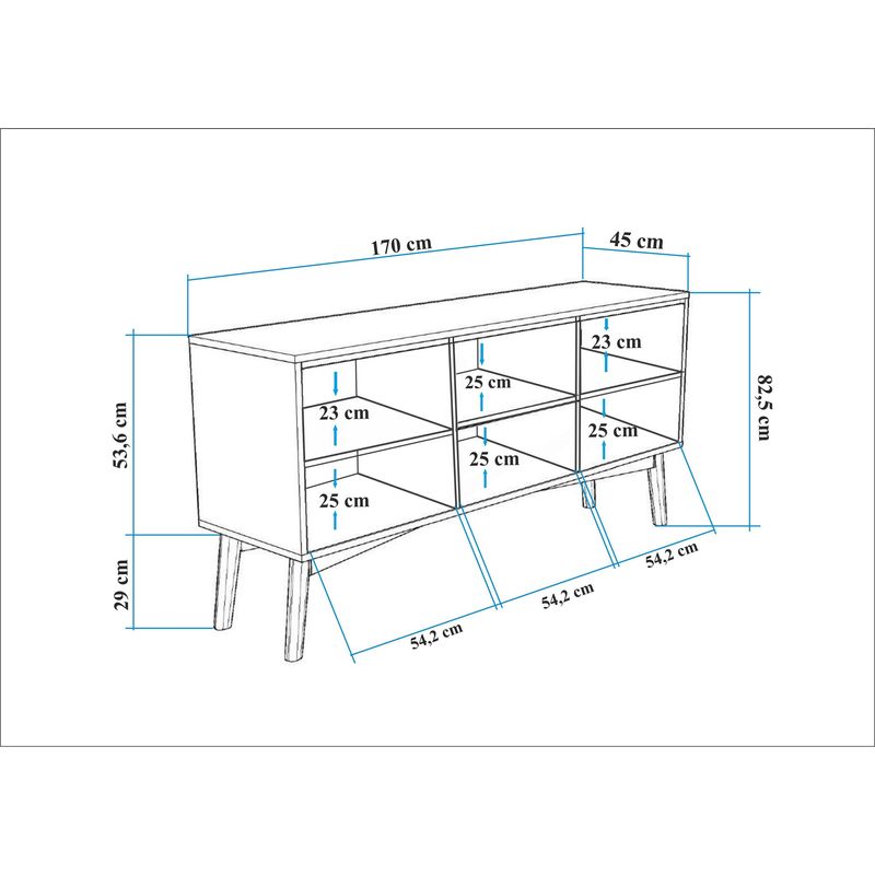 Casa si Gradina - Mobilier - Seturi de mobilier - Seturi living - Set masă extensibilă (6 bucăți), scaune/consolă Hanah Home, PAL melaminat, 130 x 80 x 76 cm, atlantic pine/crem, 869VEL8762 - Infinity.ro