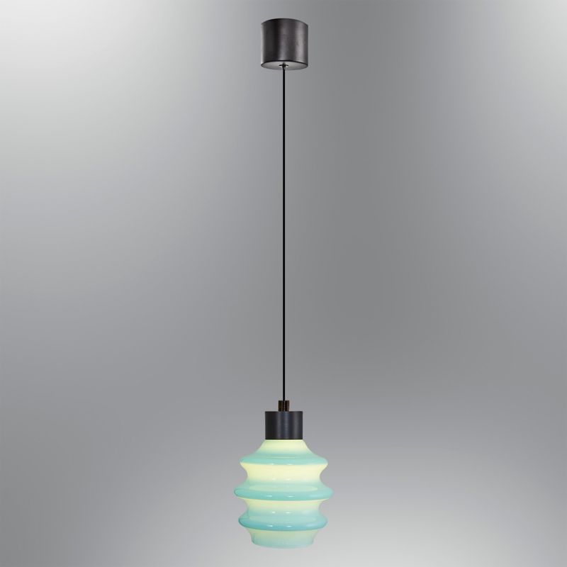 Casa si Gradina - Corpuri si surse de iluminat - Lustre si pendule - Lustră pendul Opviq din metal și sticlă, albastru, 120 cm, 414LRC1978 - Infinity.ro